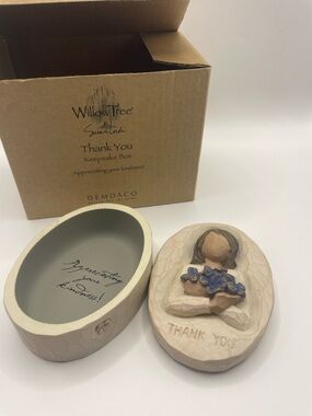 Willow Tree thank you keepsake box appreciating your kindness